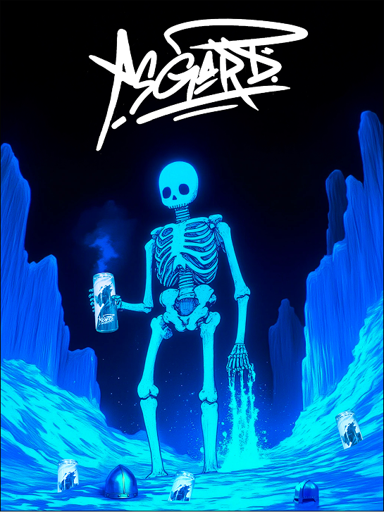 Affiche boisson Asgard